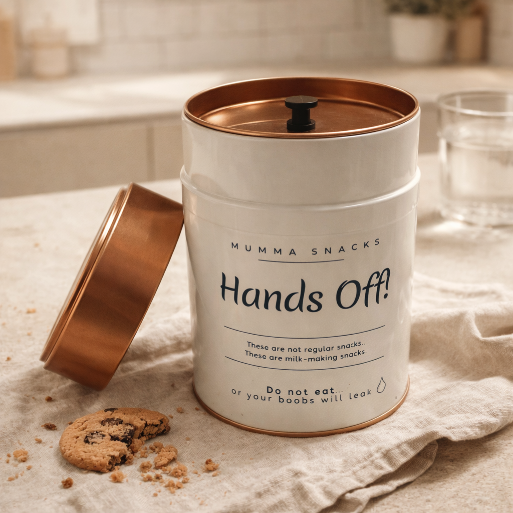 Hands Off Mumma Snacks Tin