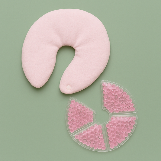 Reusable Breast Gel Pads β Hot & Cold Therapy (Pink)