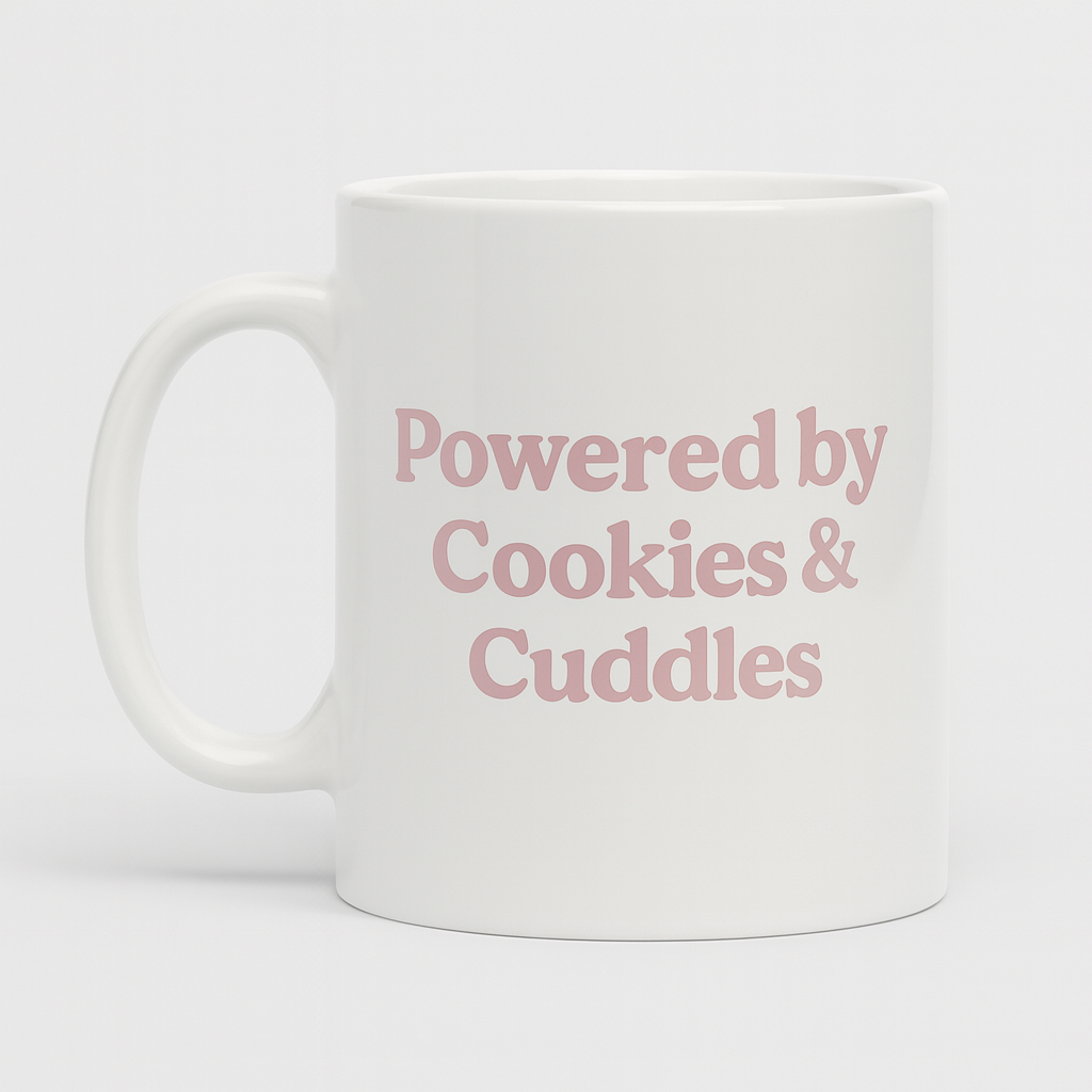 Powered by Cookies & Cuddles Mug