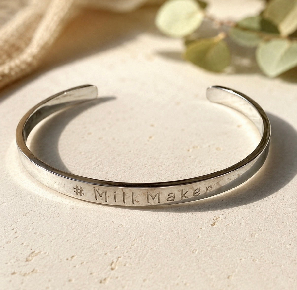 #MilkMaker Breastfeeding Cuff — Never Forget Your Last Feed