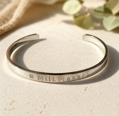 #MilkMaker Breastfeeding Cuff — Never Forget Your Last Feed