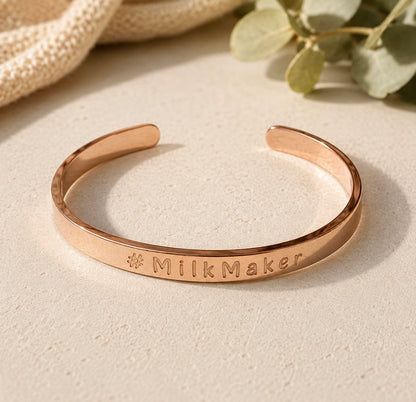 #MilkMaker Breastfeeding Cuff — Never Forget Your Last Feed