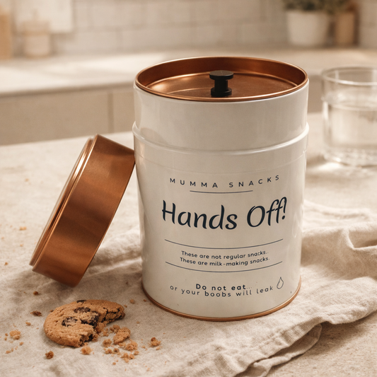 Hands Off Mumma Snacks Tin