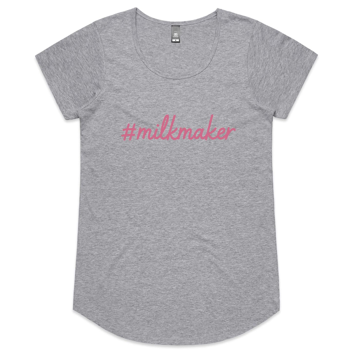 #milkmaker Scoop Neck Tee