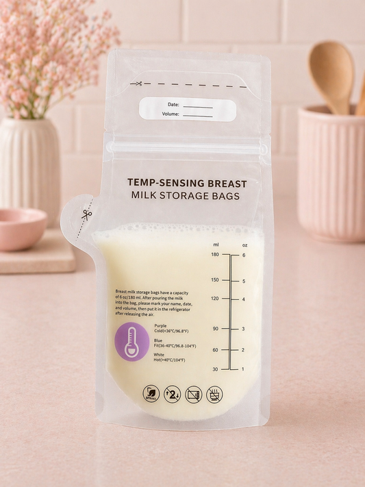 Temperature-Sensing Breast Milk Storage Bags 5pk