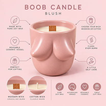 Calm Your Tits – Boob Candle