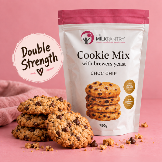 Double Strength Cookie Mix Value Pack - Choc Chip 750g