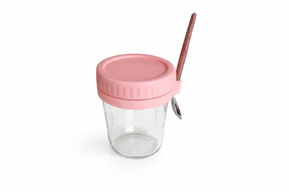 Glass Overnight Oats Jar (350ml)