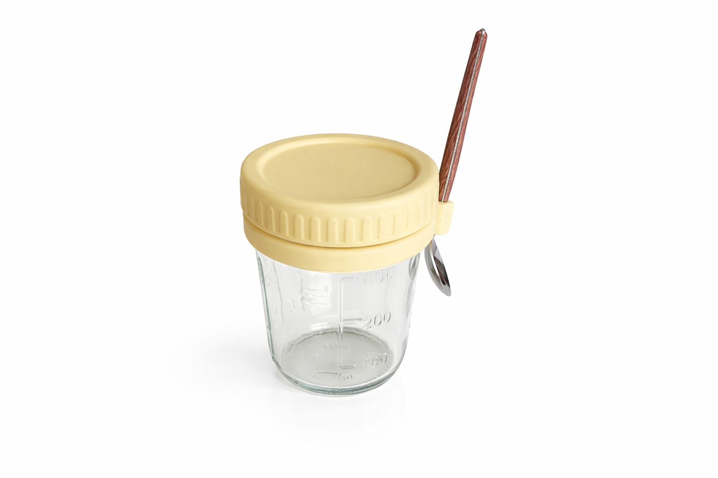 Glass Overnight Oats Jar (350ml)