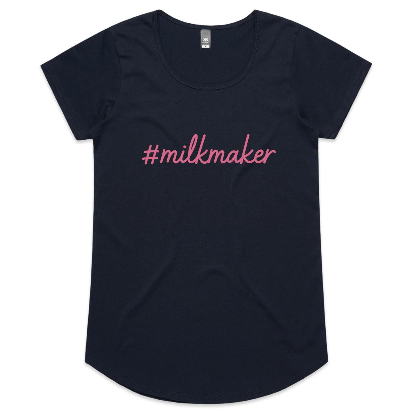 #milkmaker Scoop Neck Tee
