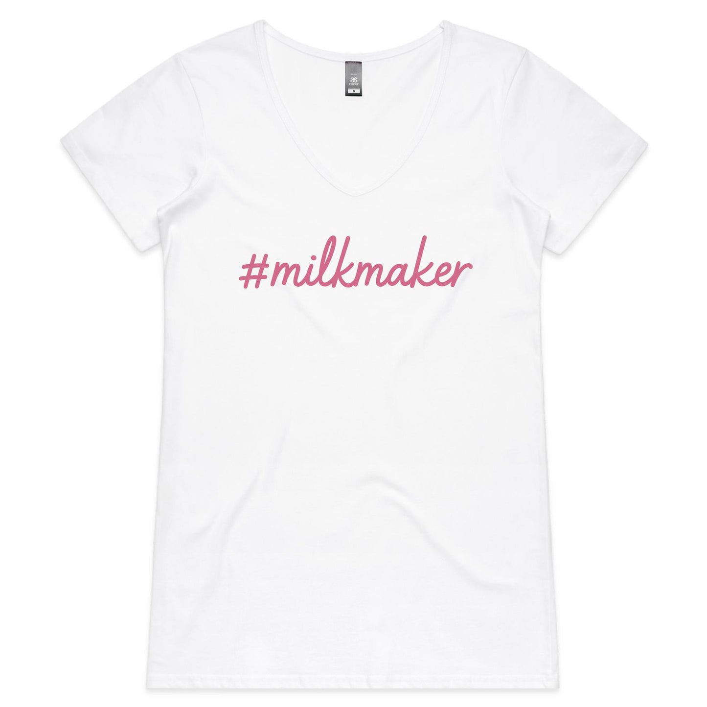 #milkmaker V-Neck Tee