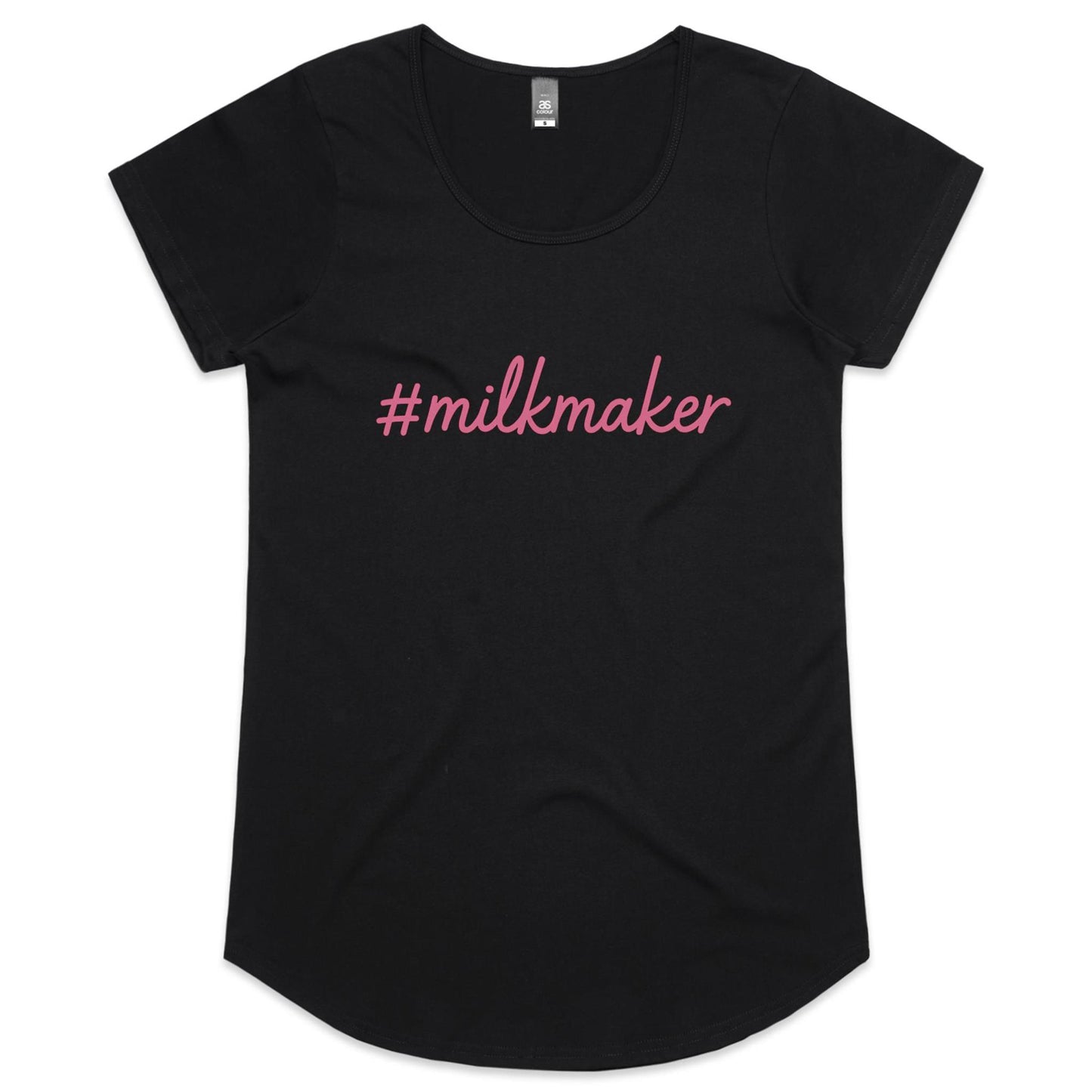 #milkmaker Scoop Neck Tee